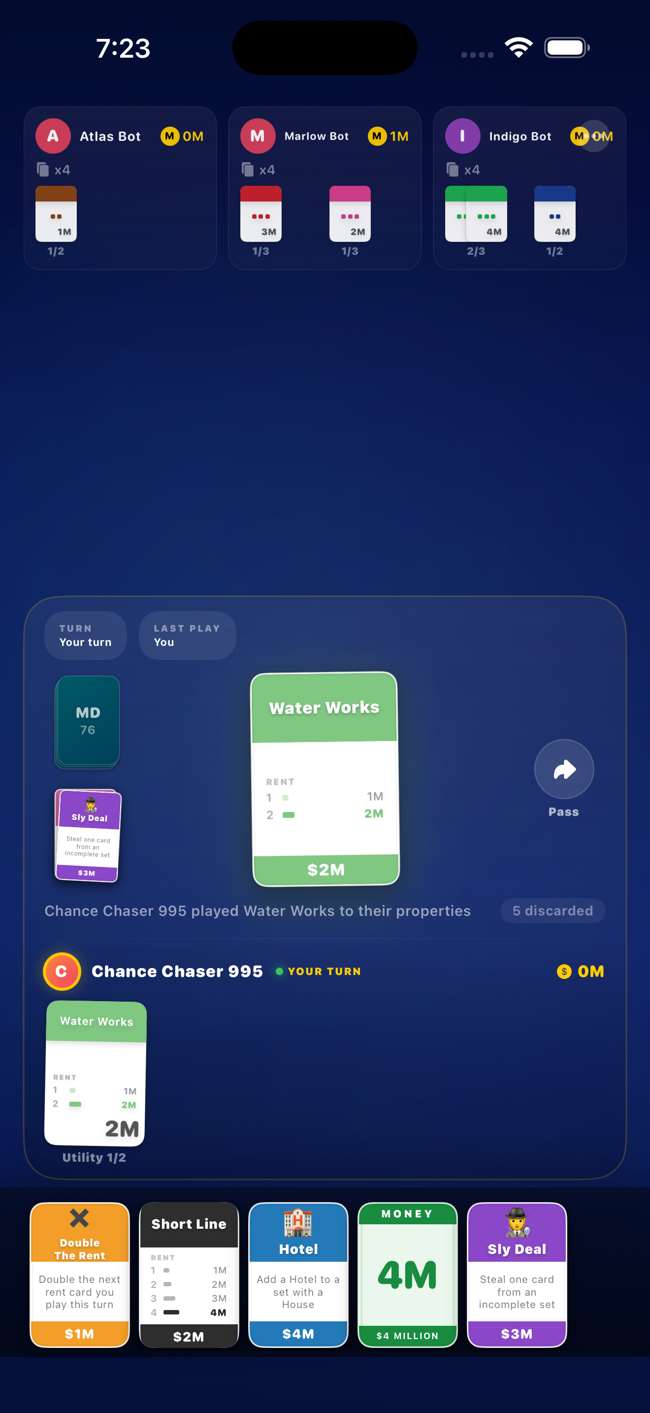 Water Works property being played